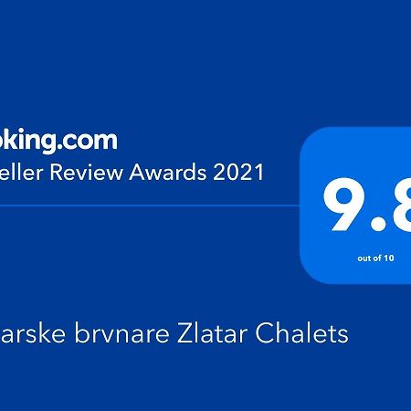Zlatarske Brvnare Zlatar Chalets Nova Varoš Zewnętrze zdjęcie